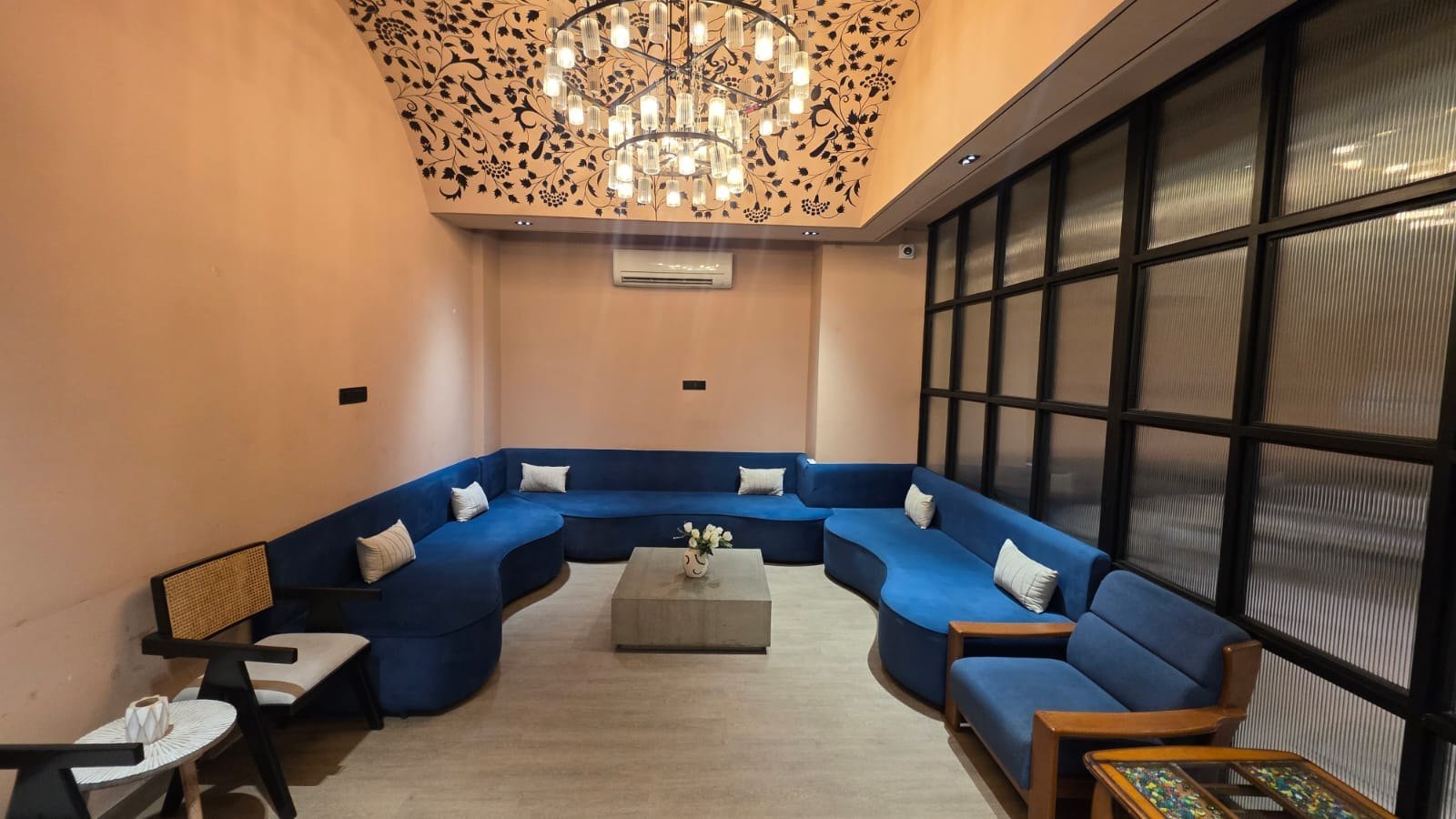 Waiting lounge at Rawla Udaipur